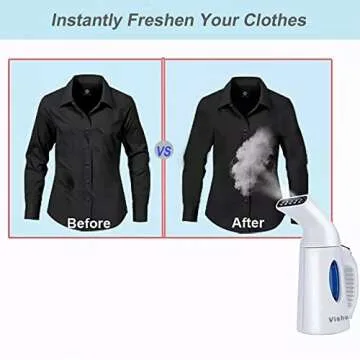 Vishui Professional Handheld Steamer for Clothes, Portable Clothing Garment Steamer, Fast Warms Up Multifunction Powerful Steamer Suitable for Home and Travel (H106)