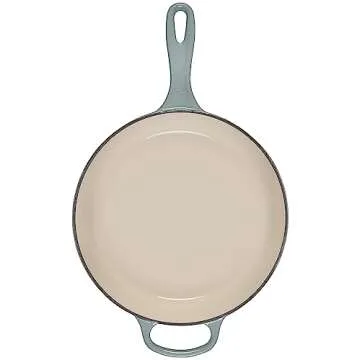Le Creuset Enameled Cast Iron Signature Cassadou, 3.75 qt., Sea Salt