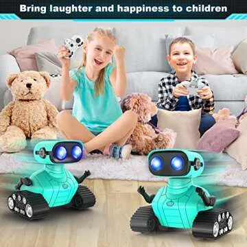 Exciting Kids RC Robots with Dance Moves & LED Eyes