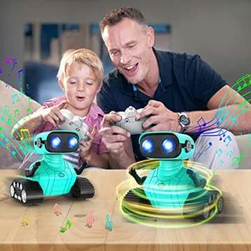 Exciting Kids RC Robots with Dance Moves & LED Eyes