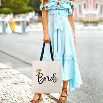 BeeGreen Bride Tote Bag for Wedding and Bridal Events