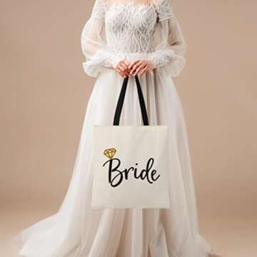 BeeGreen Bride Tote Bag for Wedding and Bridal Events