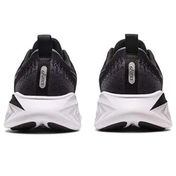 ASICS Women's Gel-Cumulus 25 Running Shoes, 9, Black/White