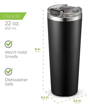 SIPX Triple-Insulated Tumblers for Hot and Cold Drinks