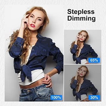 Neewer 18-Inch Dimmable LED Ring Light Kit for Videos