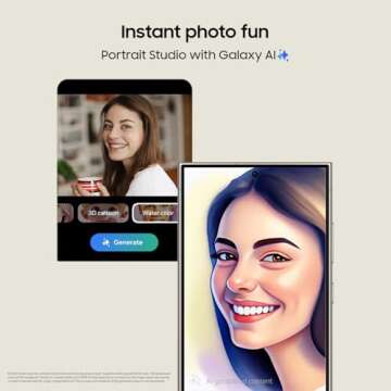 Samsung Galaxy S24 Ultra Cell Phone, 512GB AI Smartphone, Unlocked Android, 200MP, 100x Zoom Cameras, Fast Processor, Long Battery Life, Edge-to-Edge Display, S Pen, US Version, 2024, Titanium Gray