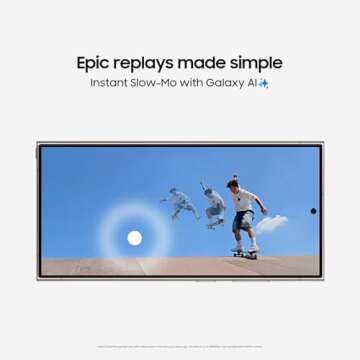 Samsung Galaxy S24 Ultra Cell Phone, 512GB AI Smartphone, Unlocked Android, 200MP, 100x Zoom Cameras, Fast Processor, Long Battery Life, Edge-to-Edge Display, S Pen, US Version, 2024, Titanium Gray