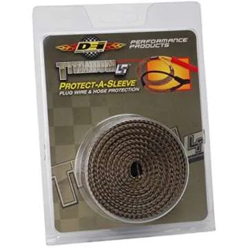 Design Engineering 010475 Titanium 0.5" x 4' Protect-A-Sleeve with LR Technology