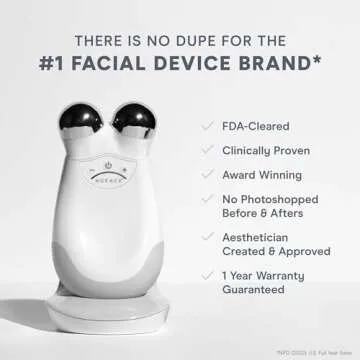 NuFACE Trinity Microcurrent Facial Device for Youthful Skin
