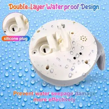 Light Up Whale Bath Toys for Kids | Fun & Safe