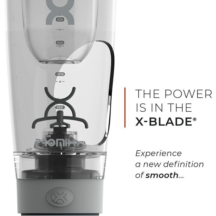 Promixx Pro Shaker Bottle - Rechargeable & BPA Free