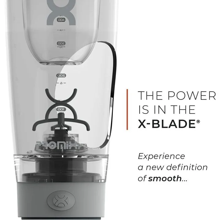 Promixx Pro Shaker Bottle - Rechargeable & BPA Free