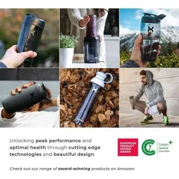 Promixx Pro Shaker Bottle - Rechargeable & BPA Free
