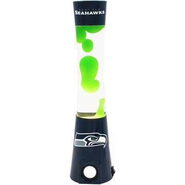 NFL Team Magma Lamp & Bluetooth Speaker - Seahawks