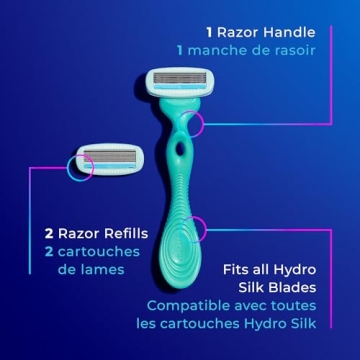 Schick Hydro Silk Sensitive Women's Razor for All Skin Types