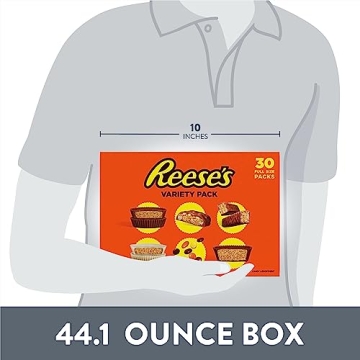 REESE'S Peanut Butter Candy Bulk Box 44.1oz 30 Count