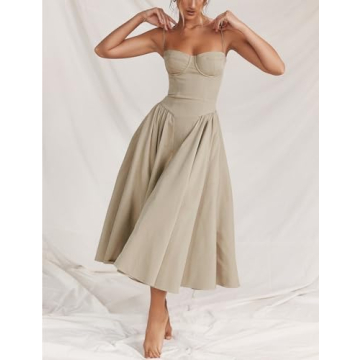 Stylish Milkmaid Backless Dress for All Occasions
