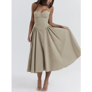 Stylish Milkmaid Backless Dress for All Occasions