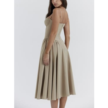 Stylish Milkmaid Backless Dress for All Occasions