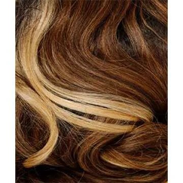 Sensationnel Butta Lace HHM Wig - 32 Inch Ex Wide Deep Parting Glueless (Balayage Caramel)