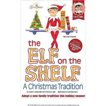 Elf on The Shelf: A Christmas Tradition (Blue-Eyed Girl Scout Elf)