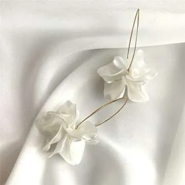 Stunning Handmade Flower Dangle Earrings for Women