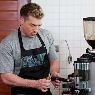 Premium Espresso Distribution Tool with Wood Handle