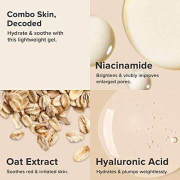 Paula's Choice SKIN BALANCING Invisible Finish Gel Moisturizer with Niacinamide & Hyaluronic Acid, Large Pores & Oily Skin, 2 Ounce. PACKAGING MAY VARY.