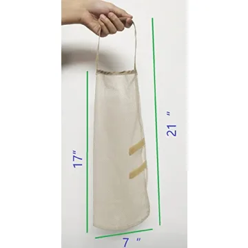 Premium 5 Pack Hanging Mesh Produce Bags for Storage