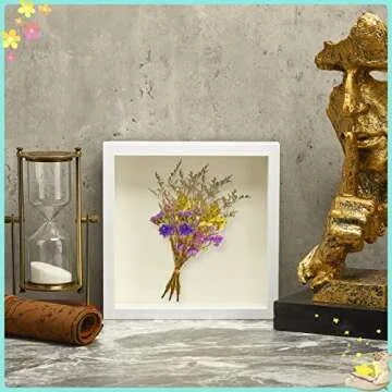 Tuanse Shadow Box Frame Set for Keepsakes & Crafts