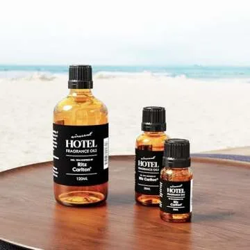 Hotel Diffuser Oil Inspired by The Ritz Carlton Signature Hotel Scent - AirScent No. 1014 Essential Oil Blend - 30 mL, 1 fl oz Glass Bottle with Dropper Cap for Aromatherapy Diffusers and Humidifiers