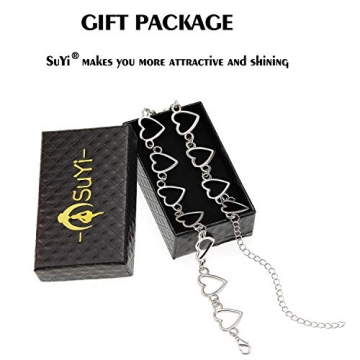 Suyi Heart Choker Necklace Trendy Women's Jewelry