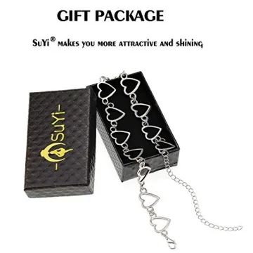 Suyi Heart Choker Necklace Trendy Women's Jewelry