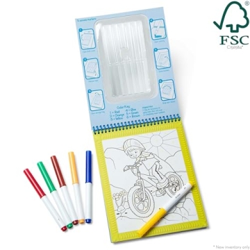 Melissa & Doug Color by Numbers for Kids - Engaging & Fun