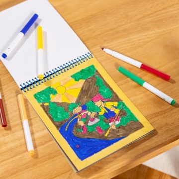 Melissa & Doug Color by Numbers for Kids - Engaging & Fun