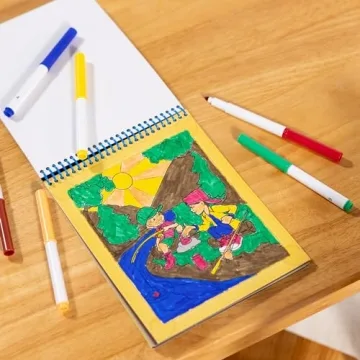 Melissa & Doug Color by Numbers for Kids - Engaging & Fun