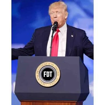 Express Yourself with 4 FDT Anti Trump Stickers