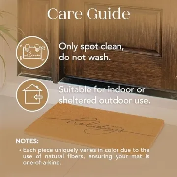 Elegant THEODORE MAGNUS Christmas Door Mat for Home