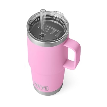 YETI Rambler 25 oz Tumbler - Power Pink Travel Mug