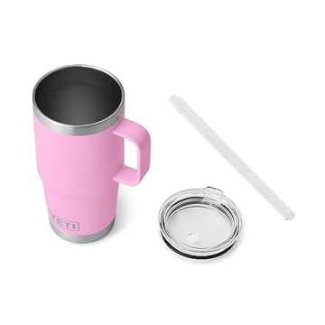 YETI Rambler 25 oz Tumbler - Power Pink Travel Mug