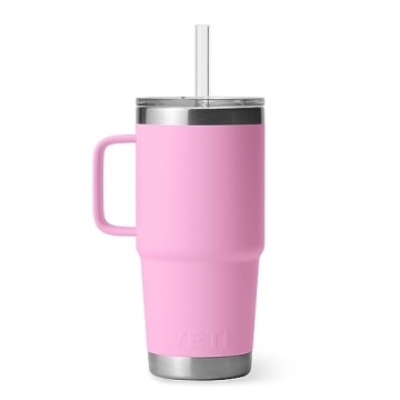 YETI Rambler 25 oz Tumbler - Power Pink Travel Mug