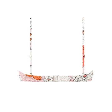 VOLAFA Women's Flattering Smocked Triangle Bikini Set