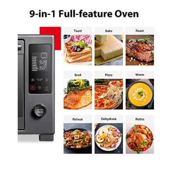 Shop TOSHIBA Air Fry Toaster Oven, 34QT with 9 Functions