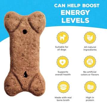 Brutus Bone Broth Biscuits - Tasty Healthy Dog Treats