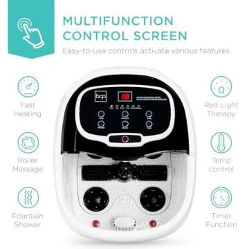 Motorized Foot Spa with Adjustable Shower & Massage