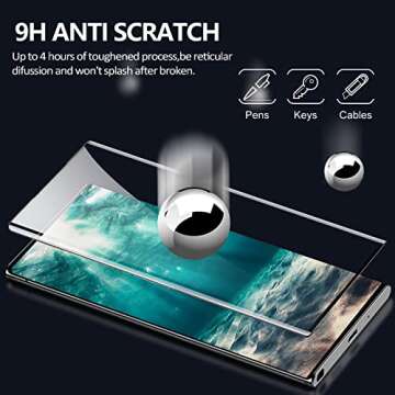 2 Pack Screen Protectors for Samsung S23 Ultra 5G