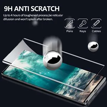 2 Pack Screen Protectors for Samsung S23 Ultra 5G