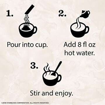 Starbucks VIA Instant Dark Roast Decaf Coffee 50 Pack