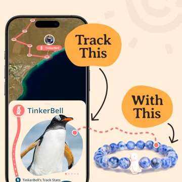Fahlo Penguin Tracking Bracelet - Support Conservation in Style