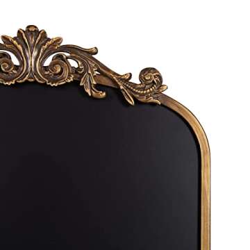 Kate and Laurel Arendahl Arch Chalkboard in Gold - 31"x19"